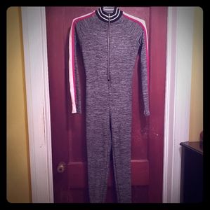 Fashion Nova Gray Jumpsuit
